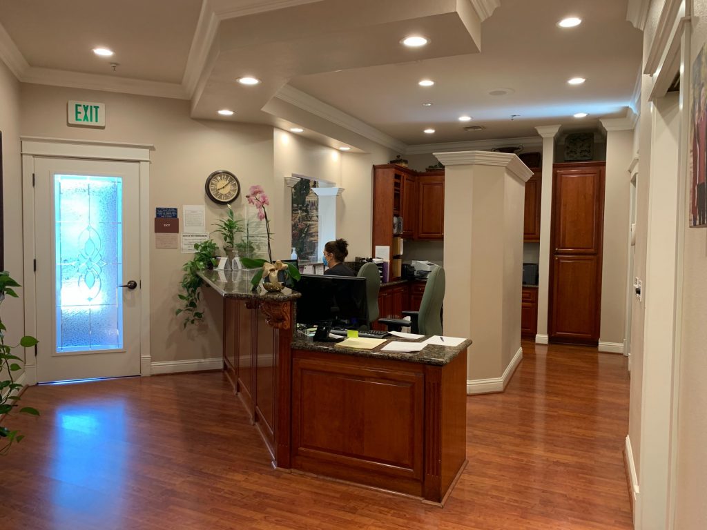 Entrance and reception